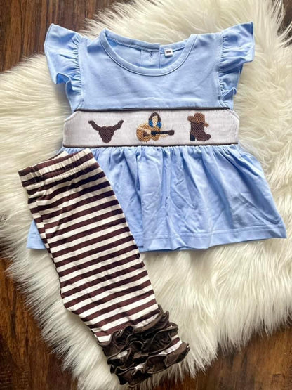 Morgan Girls Smock set