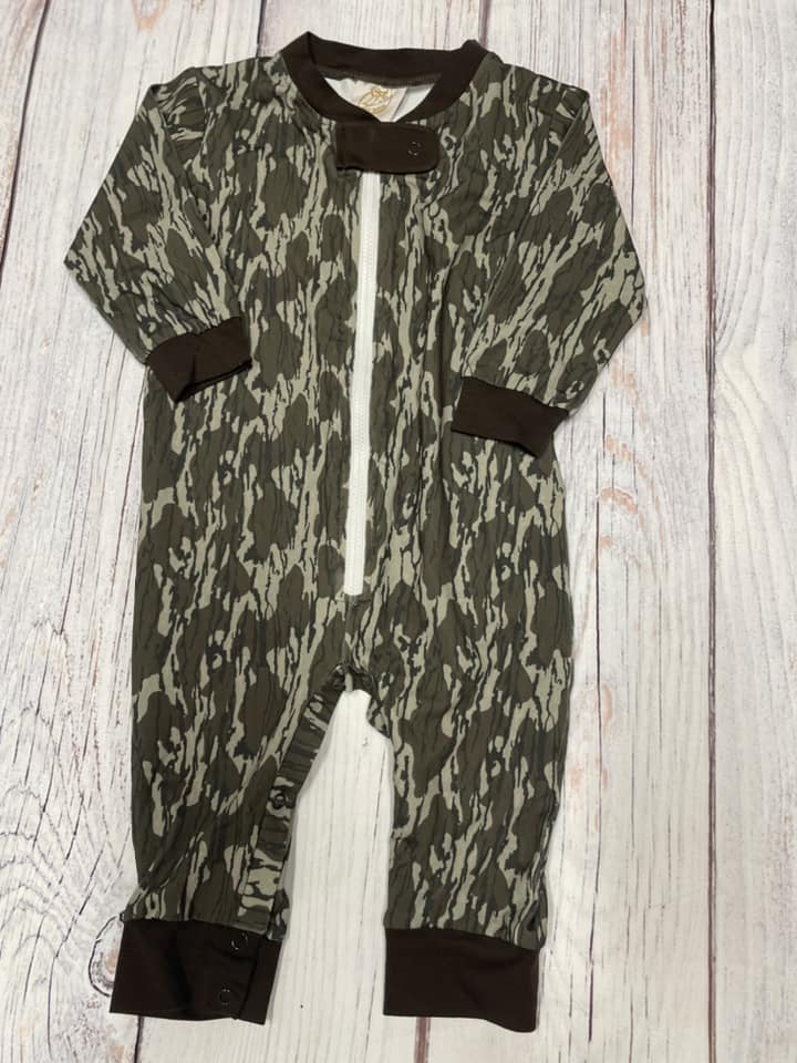 bottomland pj knit zippy