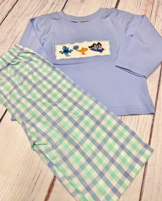 Aladdin Smocked Pants Set