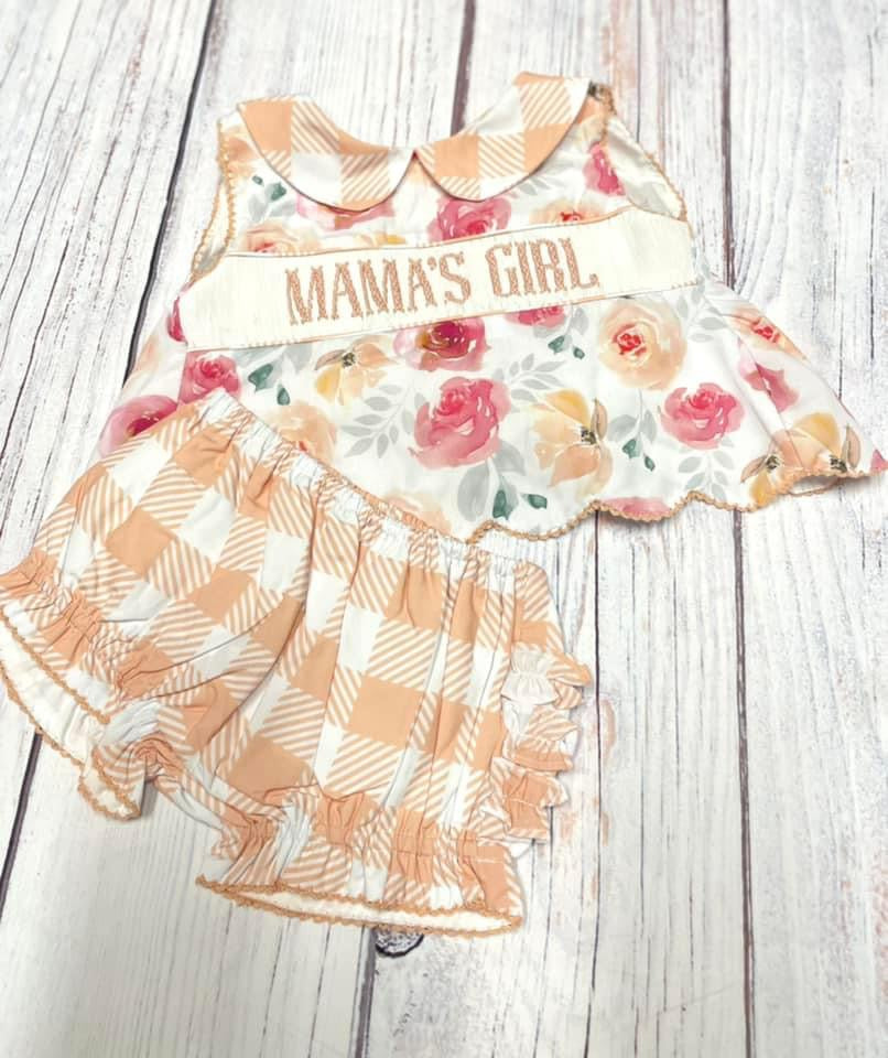 Mama’s girl diaper set